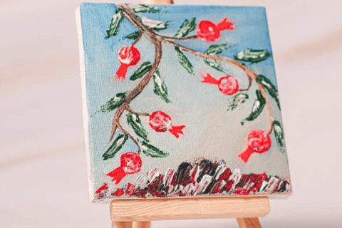 Baku Marbling Experience: Make Your Own Art Let's create art on a ceramic plate!