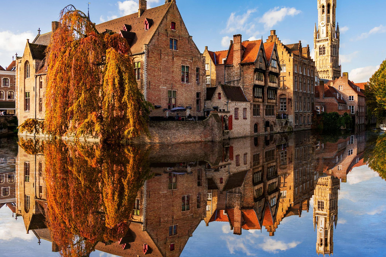 Vanuit Parijs: Dagtrip met gids naar Brussel en Brugge