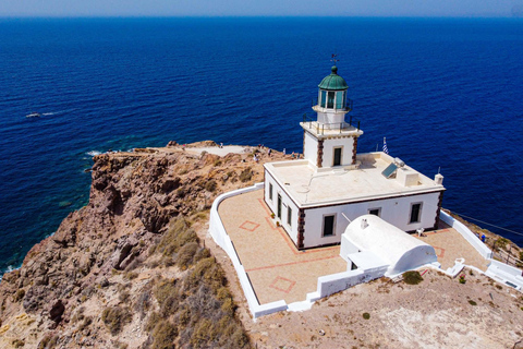 Da Fira: Tour in minibus dei punti salienti di Santorini con tramonto a Oia