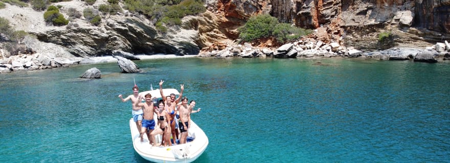 Athènes : Croisière quotidienne privée et plongée en apnée Petalioi Marmari