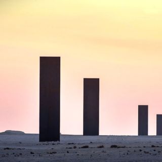 West Coast tour, Zekreet, Richard Serra Desert Sculpture
