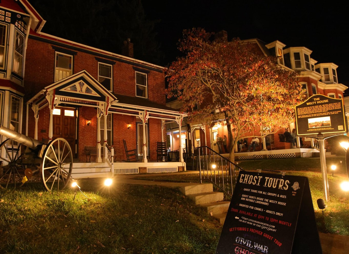 Borgerkrigens spøgelser: Ekkoer fra de faldne Gettysburg spøgelsestur