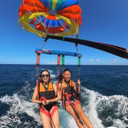 Boracay Parasailing Experience with Crystal Kayak Photo Op Boracay Parasailing Experience with Crystal Kayak Photo Op