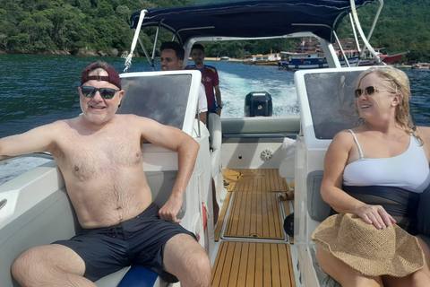 Private LUXURY Paradise Ilha Grande Speed Boat from Rio Private VIP Paradise Ilha Grande Speed Boat from Rio