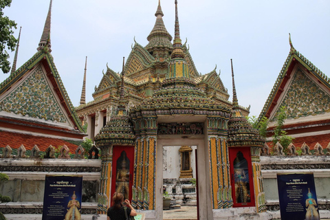 Bangkok: Grand Palace, Wat Pho, Wat Arun Sacred & Local Tour Tha Maharaj