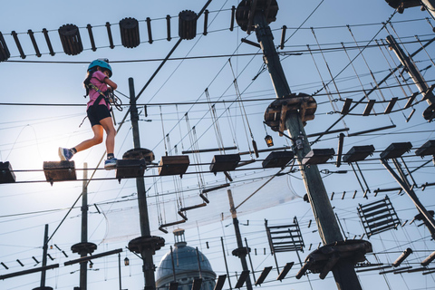 Montreal: Voiles En Voiles Aerial Park Admission Ticket Great Adventure Admission Ticket
