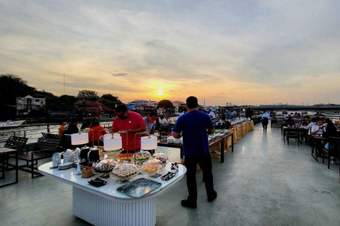 Bangkok : Cabaret Calypso et dîner-croisière avec transfert à l'hôtelCircuit avec point de rencontre