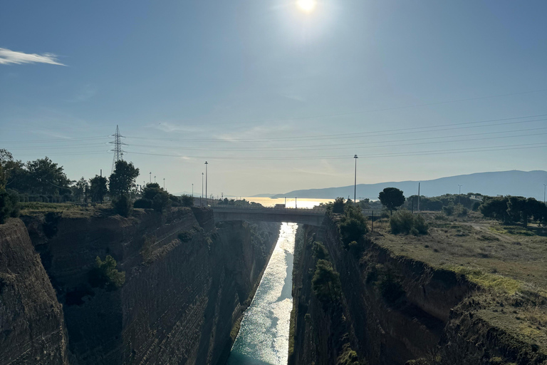 Canal de l&#039;Isthme de l&#039;Ancienne Corinthe Visite privée de luxe 5 heures