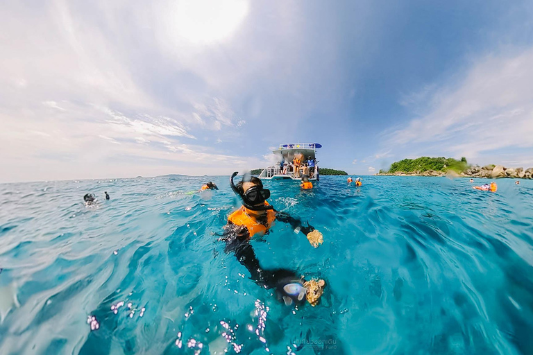 Z Khao Lak: Wycieczka z nurkowaniem na wyspach SimilanZ Phuket: nurkowanie z rurką na wyspach Similan