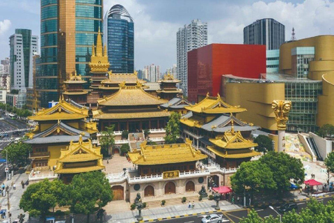 Shanghai: Tickets for Yu Garden and Jing'an Temple Option 3: Jing'an Temple Ticket