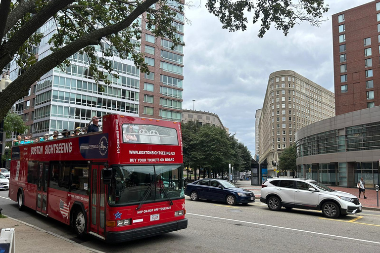 Boston: Hop-On Hop-Off Double-Decker Bus Sightseeing Tour