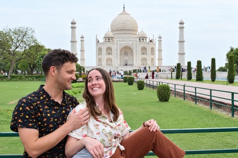 Same-Day Taj Mahal, Mathura & Vrindavan from Delhi by Car