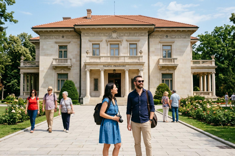 Bucharest's Palaces: Parliament, Ceaușescu & Village Museum COACH TOUR Audio guide in 24 languages