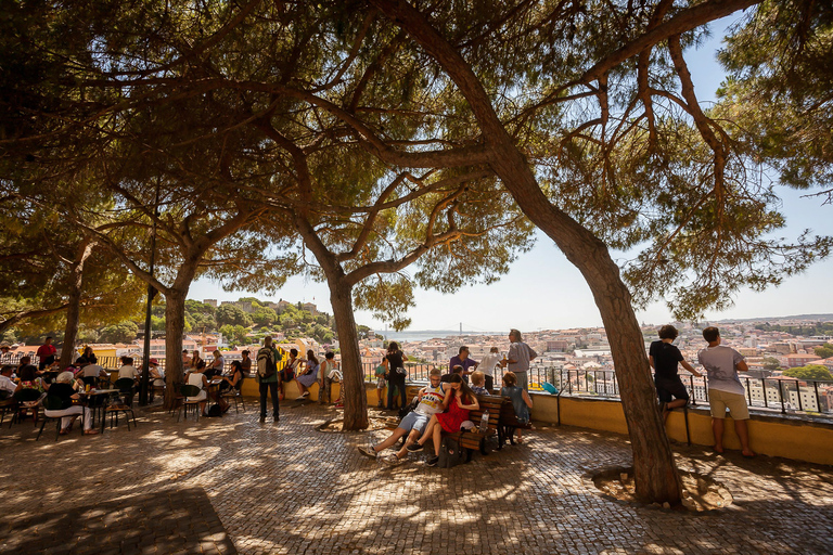 Lisboa: viaje en el tranvía 28 y tour a pieOpción estándar