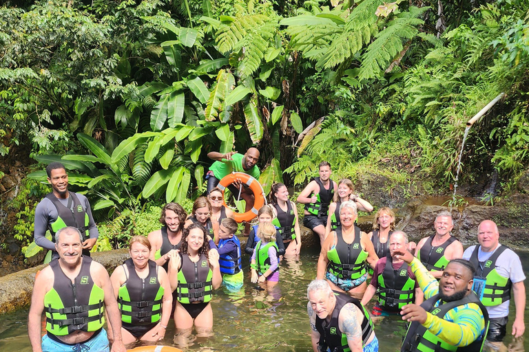 Roseau: Titou Gorge, Hot Spring, Falls & Champagne Reef Tour