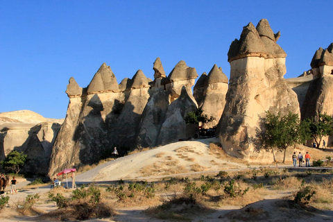 Gecombineerde dagtour Rood/Groen in Cappadocië in 1 dag