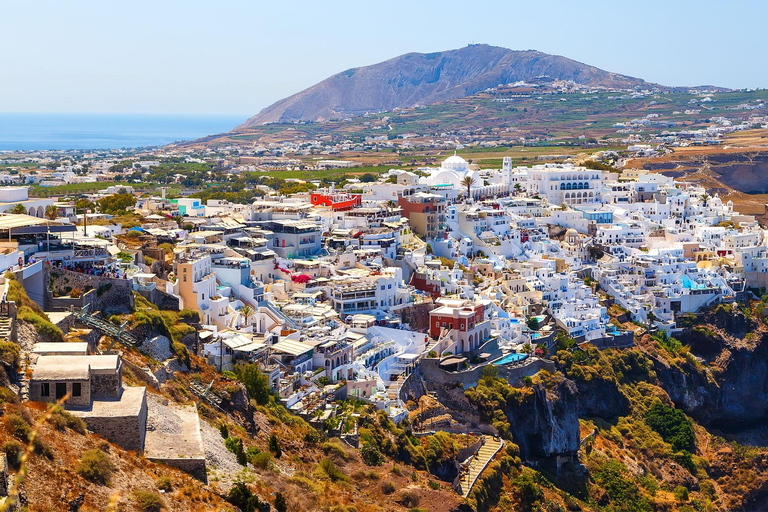 Cruise-Friendly Santorini Tour: Pyrgos, Oia & Fira Gems
