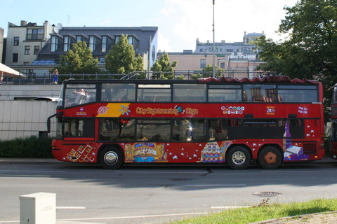Riga: City Sightseeing Hop-On Hop-Off Bus Tour 24-Hour Ticket