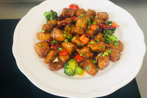 Online Cooking Class Sesame Chicken by Chef Sunflower Li Sesame Chicken Class Shared