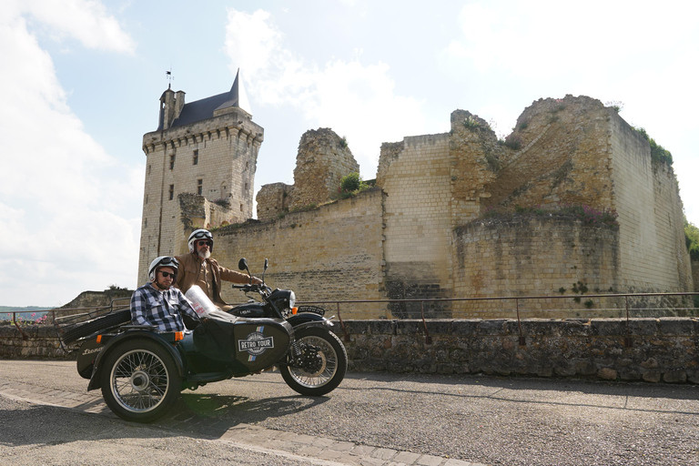 Saumur : Excursão de meio dia em sidecar