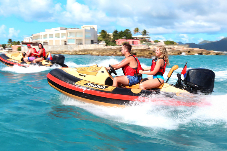 St. Maarten: YoHo Pirates Premium Self-Drive Speedboat Tour