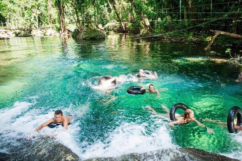 Tour de medio día por la Laguna Azul y el Edén + tienda libre de impuestos