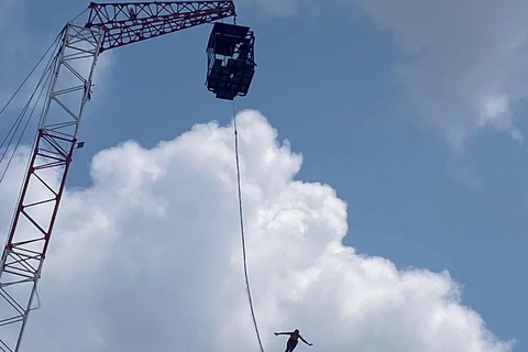 Pattaya: Tallest 60m Bungy Jump in Thailand over the Lake