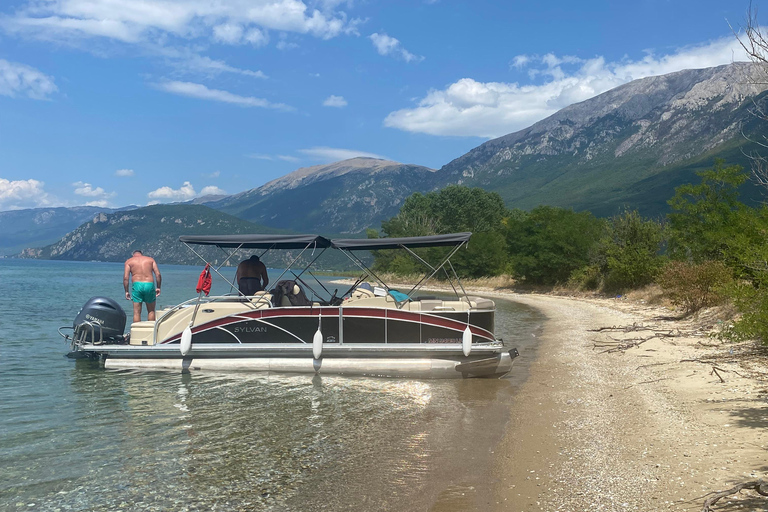 Ohrid: Lake Ohrid Boat Cruise with Swimming Stops