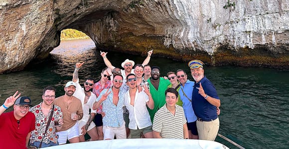 Puerto Vallarta: Gay Sunset Cruise with Open Bar