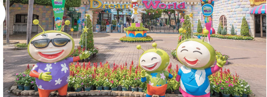 Bangkok : Billet illimité pour le Monde des Rêves avec déjeuner