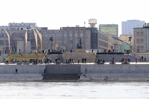 Varsovia: Crucero panorámico por el Vístula con vistas panorámicas para 18 personas