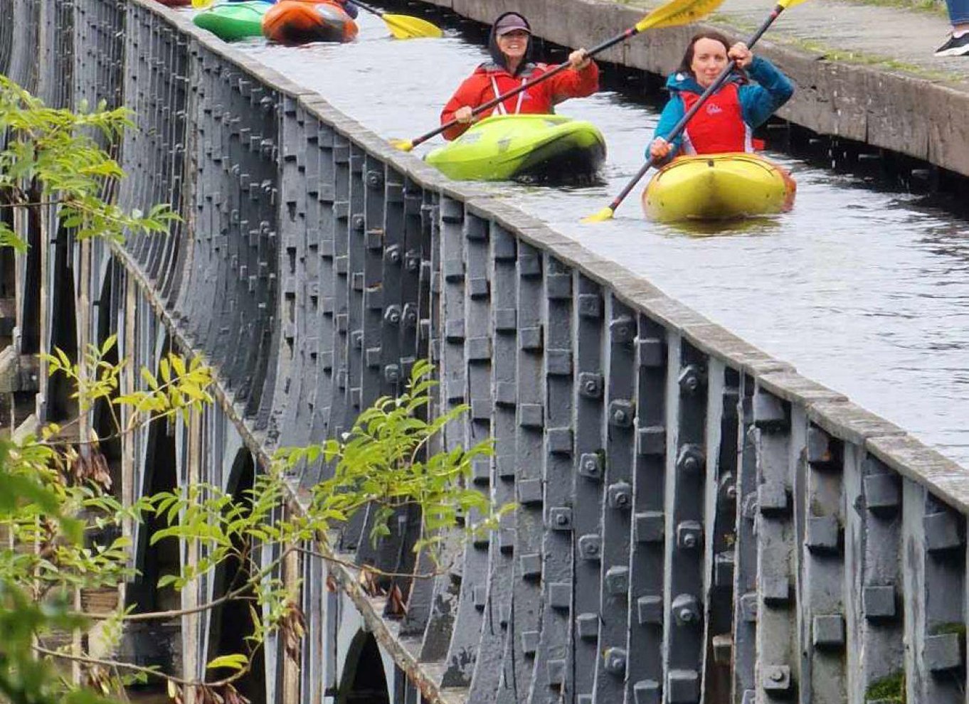 Llangollen: Akvædukt-kajak eller kanotur
