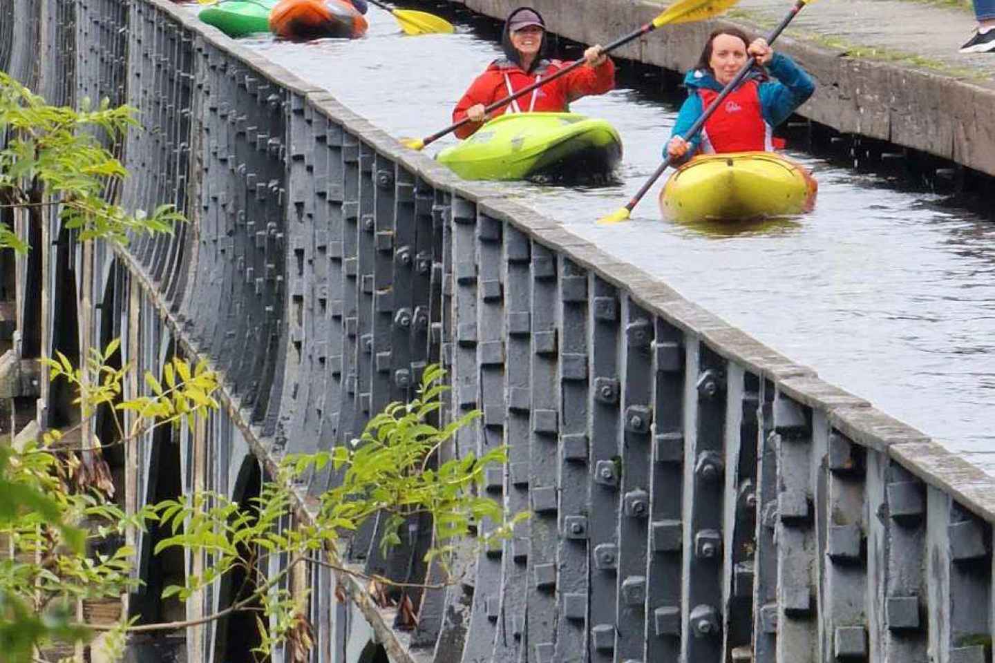Llangollen: Crucero en Kayak o Canoa por el Acueducto