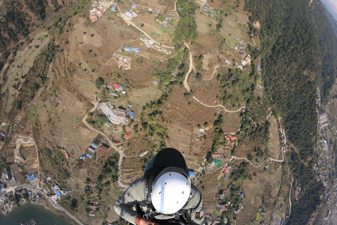 Paragliding at Pokhara