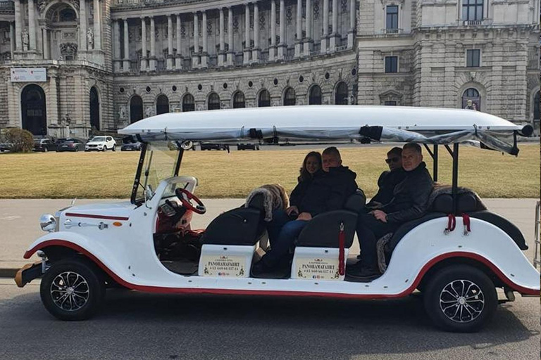 Vienna: Sightseeing Tour in an 8 seats electric classic car 60-Minute Tour (up to 8 peoples)