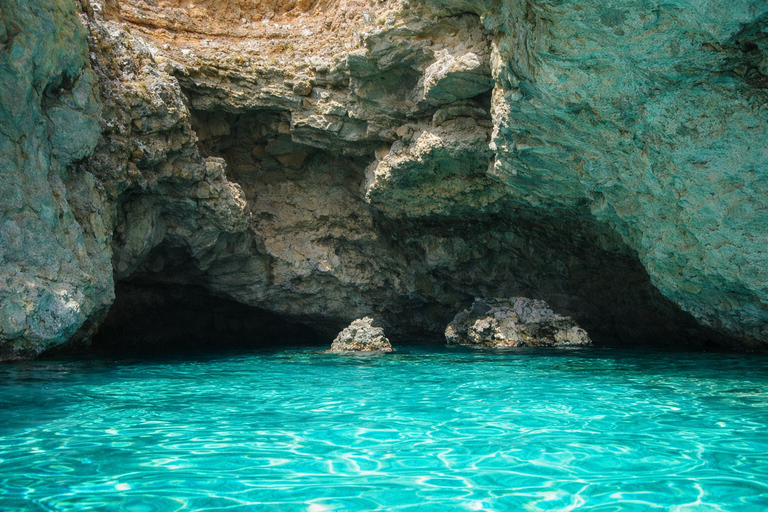 Ibiza: Formentera Boat with Open Bar, 3 meals & Sunset Party ADVANCE: Standard selection of food & open bar option