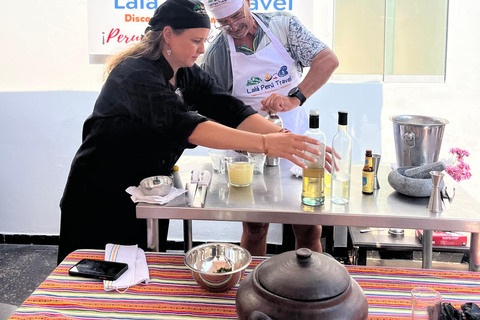 利马 - 米拉弗洛雷斯：秘鲁烹饪课程、皮斯科酸酒与热带水果利马 - 米拉弗洛雷斯：秘鲁烹饪课程、皮斯科酸酒和热带水果