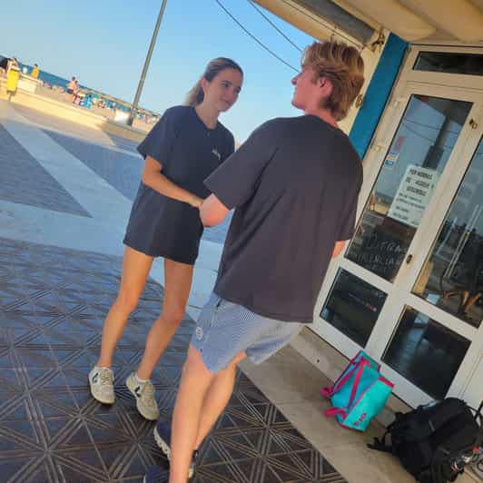 Valencia: Clase de salsa en la playa de Malvarrosa