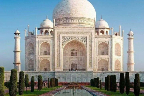 Heldag i Agra: Agra och Taj mahal med guide privat biltur.