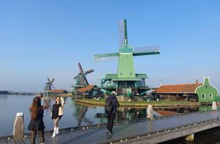 IJmuiden: Amsterdam & Zaanse Schans Windmühlen-Küstentour