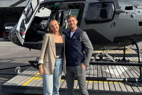 Your helicopter adventure over Munich and the Alps.