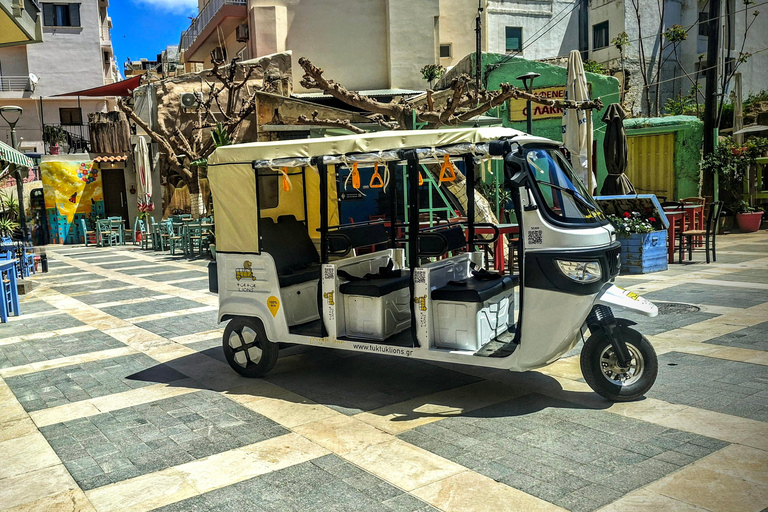Heraklion: Electric Tuk Tuk City Tour 3 HOUR TOUR