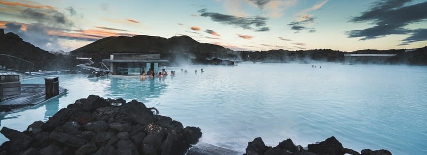 Reykjavík/Keflavík : transfert privatif vers le lagon bleu