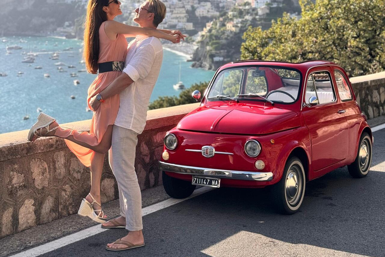 Costa Amalfitana: Visita fotográfica com um Fiat 500 VintagePartida: Conca dei Marini, Amalfi, Atrani