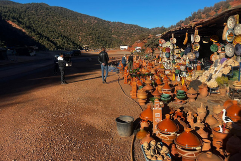 Desde Marrakech: montañas del Atlas, valle de Ourika y paseo en camello