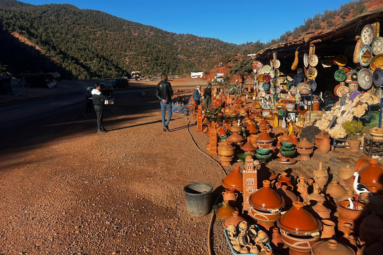 Desde Marrakech: montañas del Atlas, valle de Ourika y paseo en camello