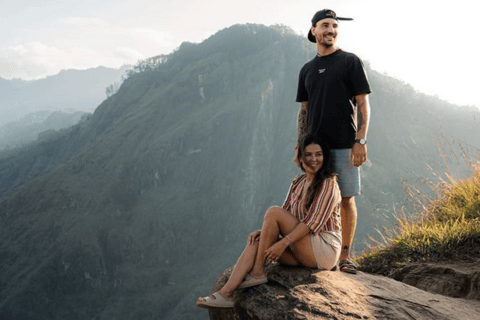 Från Ella : Vandring i soluppgången till Little Adams Peak