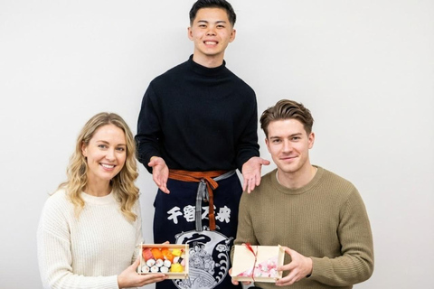 Tokyo: Sushi & Bento Box Making at Tsukiji Fish Market-70min