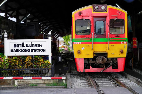 Bangkok: Private Firefly Night Cruise & Floating Market Tour