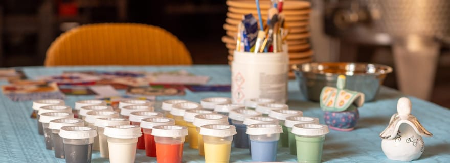 Mazara del Vallo : cours de décoration sur céramique